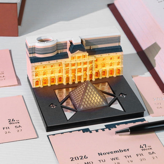 Louvre Museum (With Light & Calendar 2026)