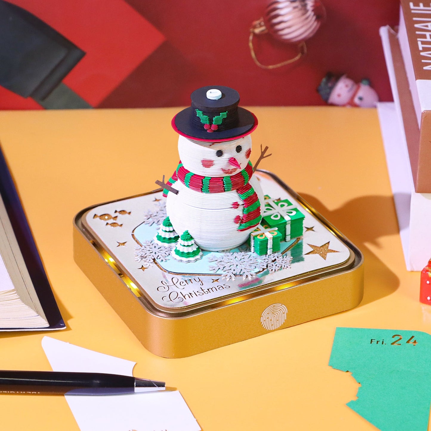 Snowman (With Light & Calendar 2026)