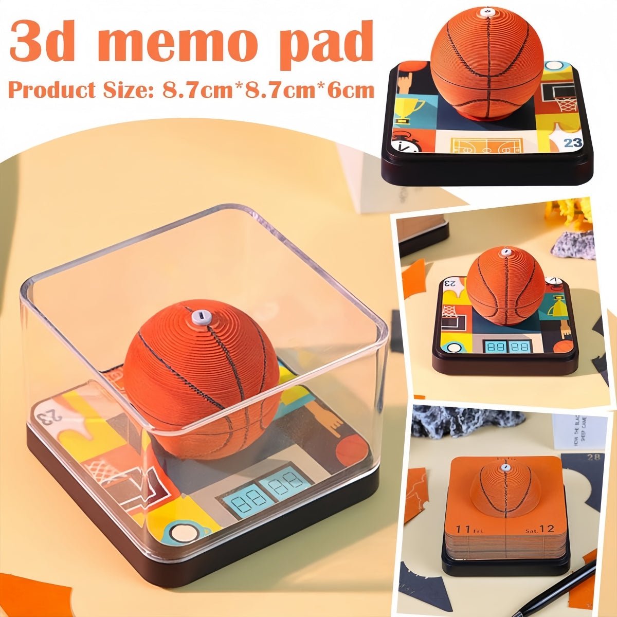 3D-Kalender 2026 – Basketball