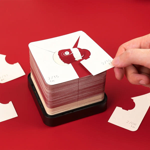 3D Calendar 2026 - Christmas Hat