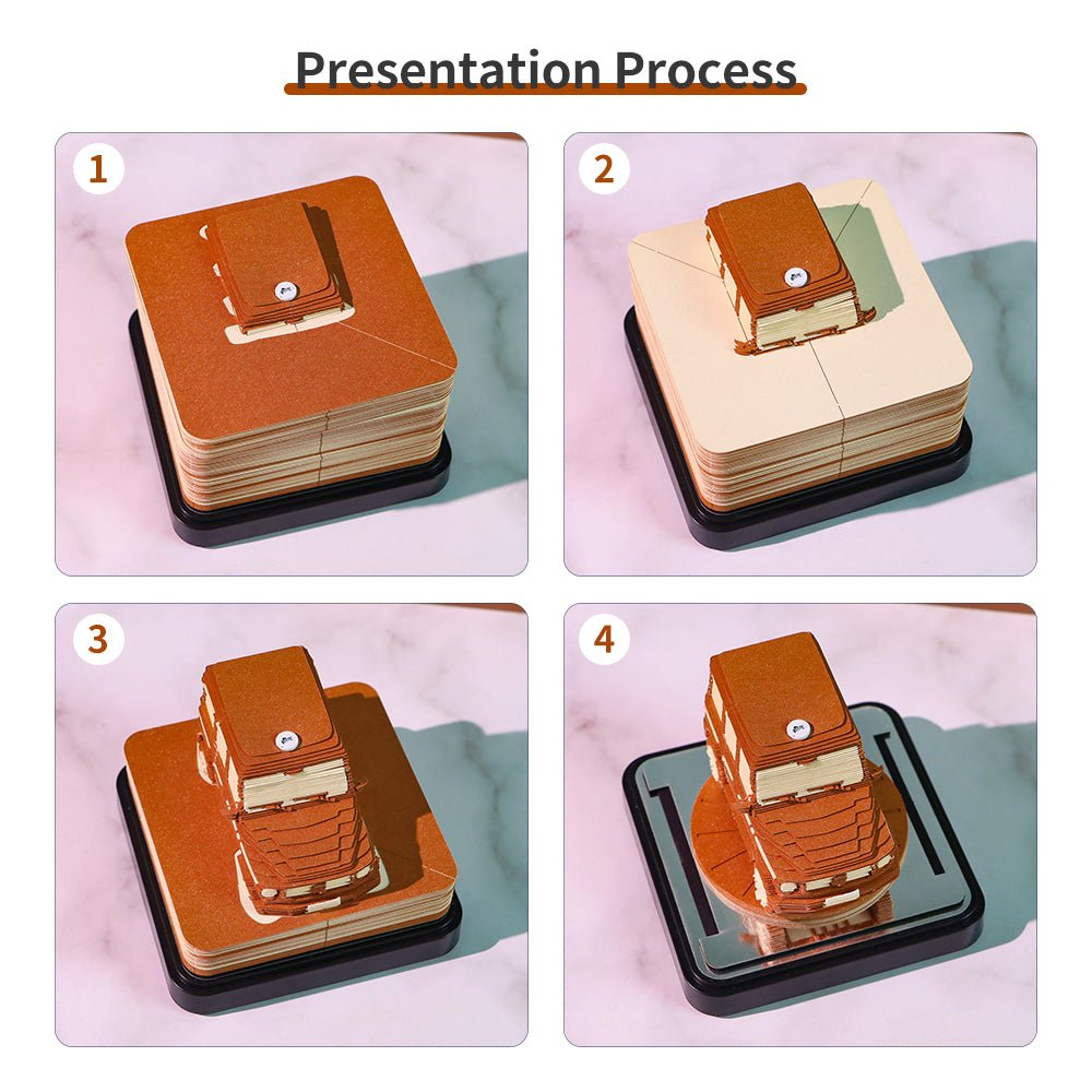 3D-Kalender 2026 - Auto