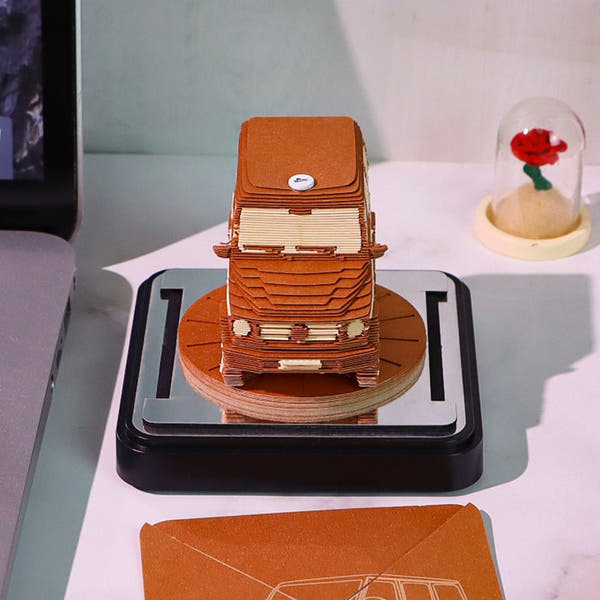 3D-Kalender 2026 - Auto