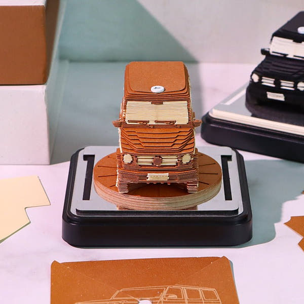 3D-Kalender 2026 - Auto