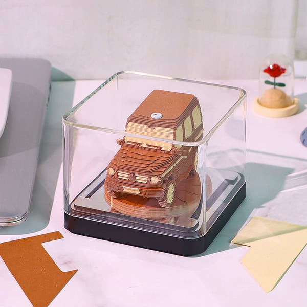 3D-Kalender 2026 - Auto