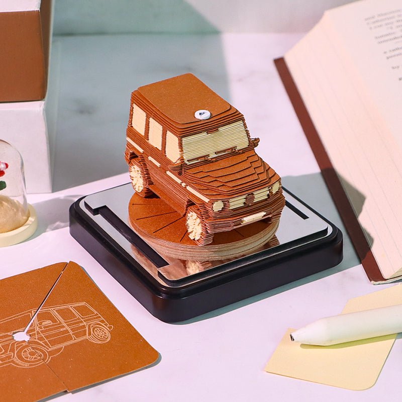 3D-Kalender 2026 - Auto