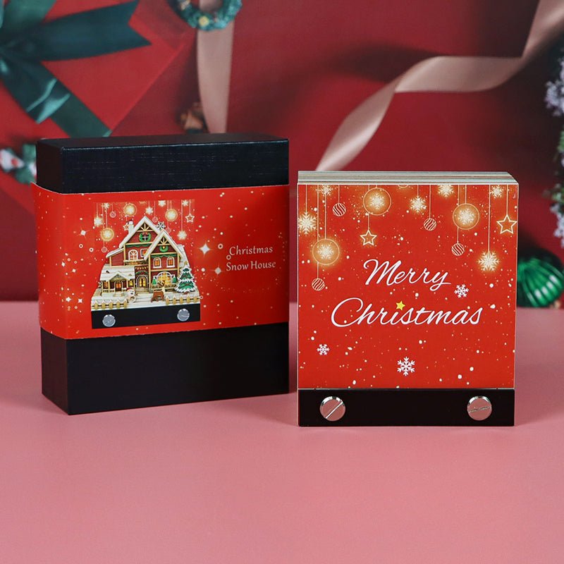 3D Calendar 2026 - Christmas Snow House