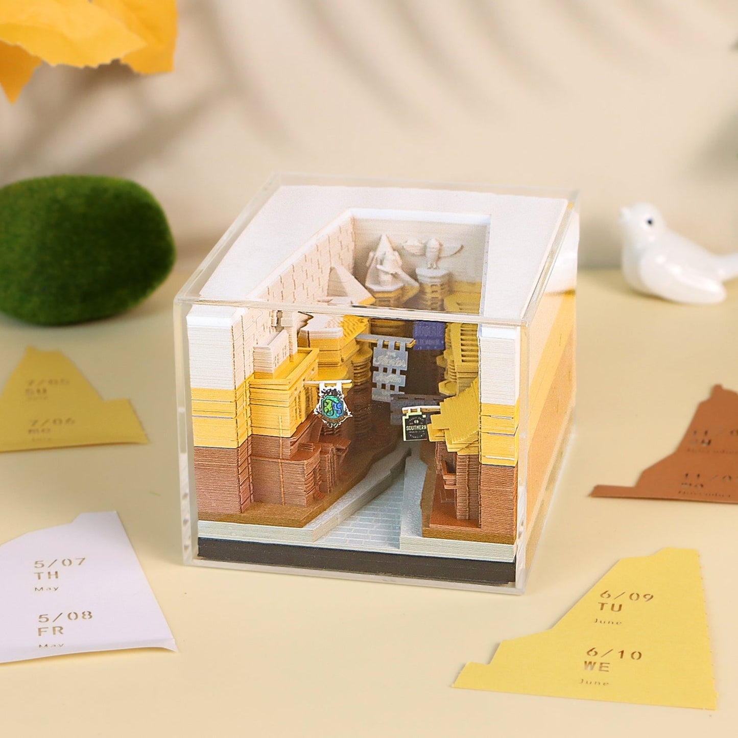 3D Calendar 2026 - Diagon Alley