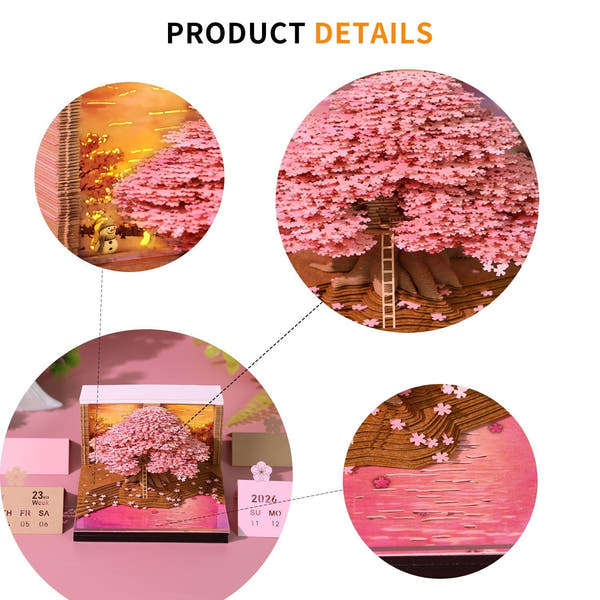 3D Calendar 2026 - Dreaming Tree