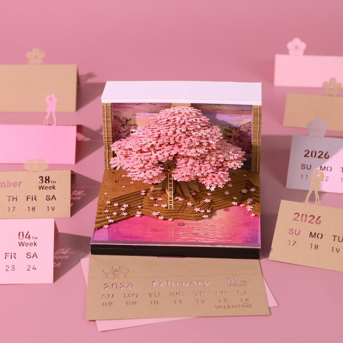 3D Calendar 2026 - Dreaming Tree