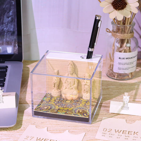 3D Calendar 2026 - Guanyin