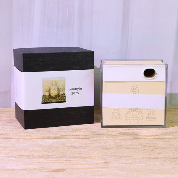 3D Calendar 2026 - Guanyin