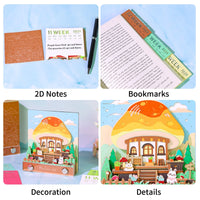 3D-Kalender 2026 - Pilzhütte