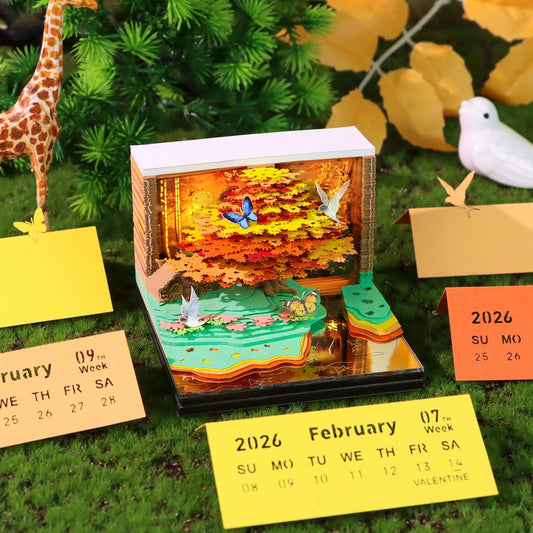 3D-Kalender 2026 – Phoenix Throned Wutong