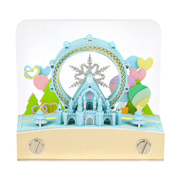 3D Calendar 2026 - Snowflake Ferris Wheel