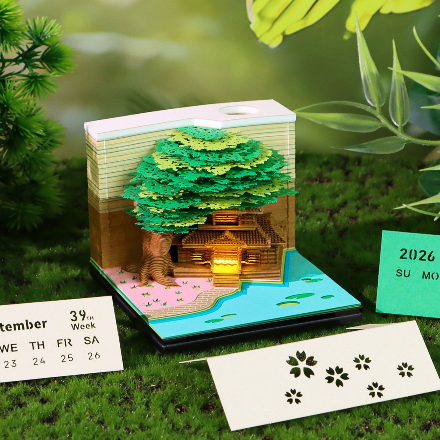 3D Calendar 2026 - Tree House B