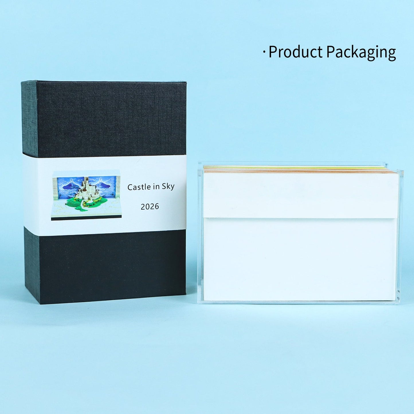 3D-Kalender 2026 – Stadt im Himmel