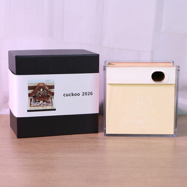 3D-Kalender 2026 - Kuckuck