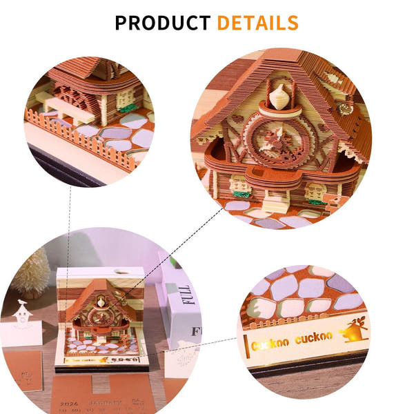 3D-Kalender 2026 - Kuckuck