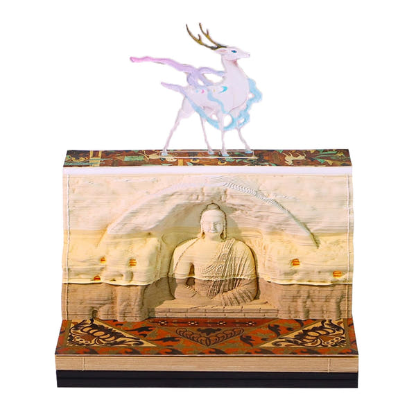 3D Calendar 2026 - Dunhuang Mogao Grottoes