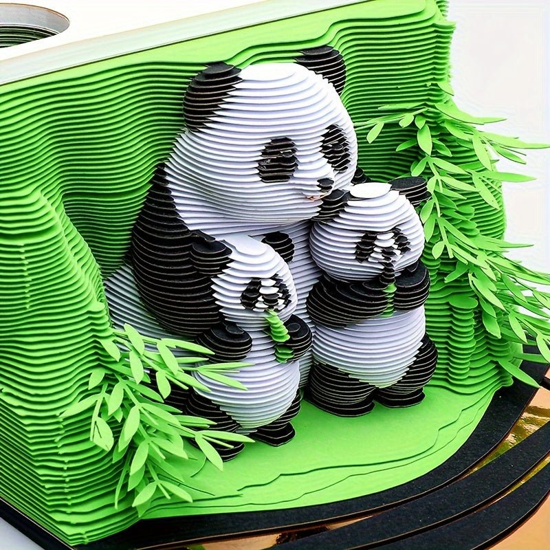 3D-Kalender 2026 - Panda B