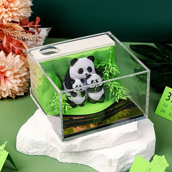 3D-Kalender 2026 - Panda B