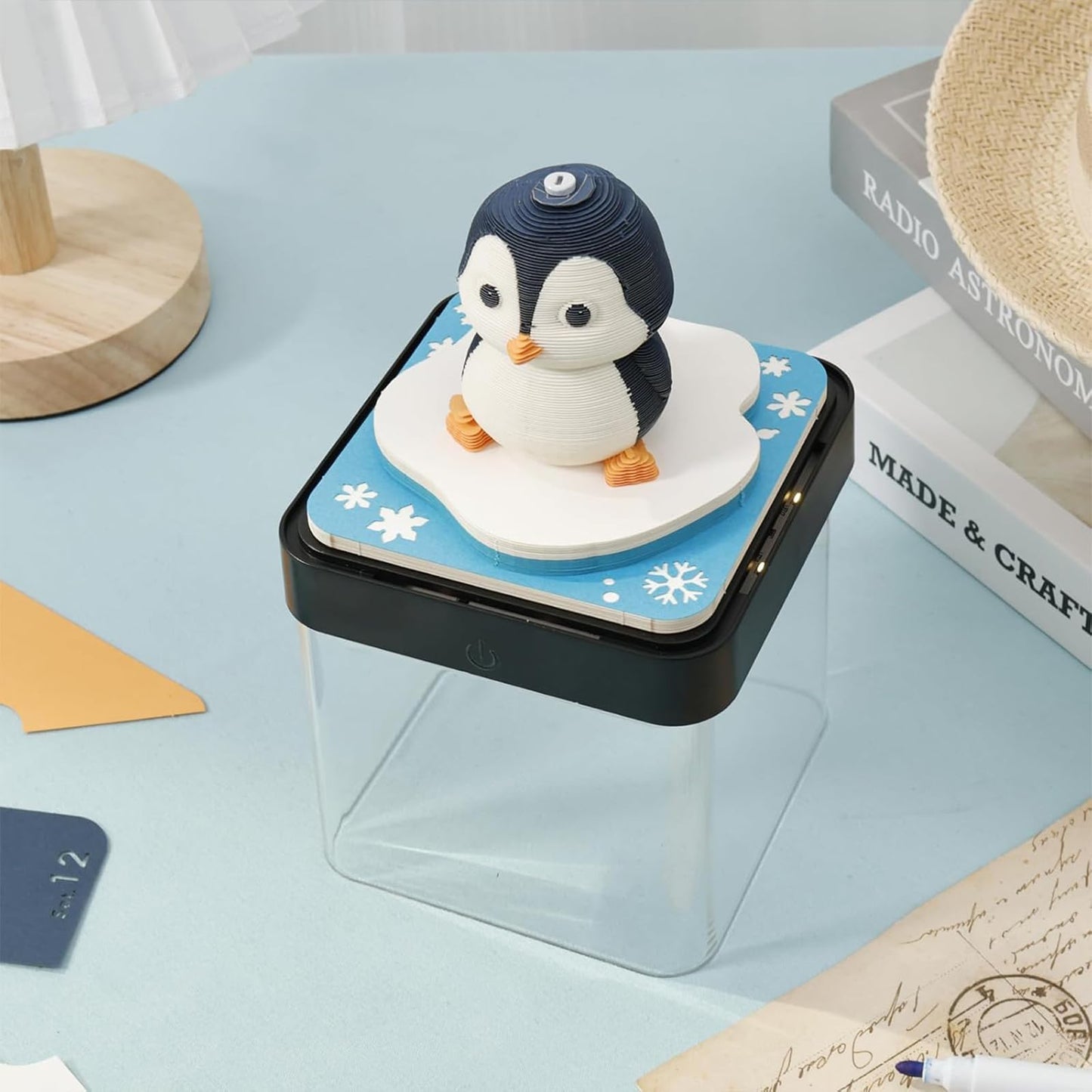 3D-Kalender 2026 – Pinguin
