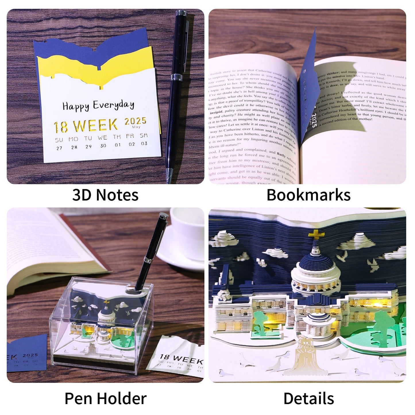 3D-Kalender 2026 – St. Paul's Cathedral