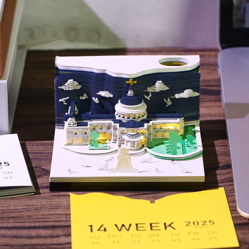 3D-Kalender 2026 – St. Paul's Cathedral