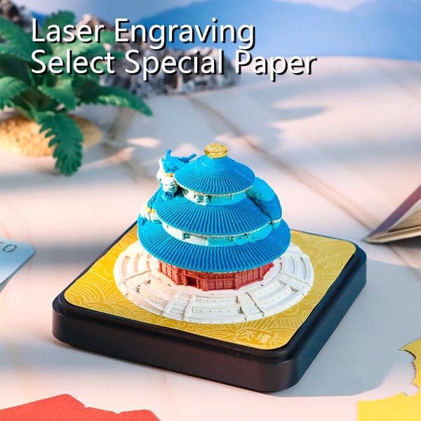 3D-Kalender 2026 – Himmelstempel B