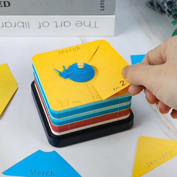 3D-Kalender 2026 – Himmelstempel B