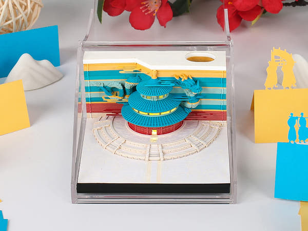 3D Calendar 2026 - Temple of Heaven C