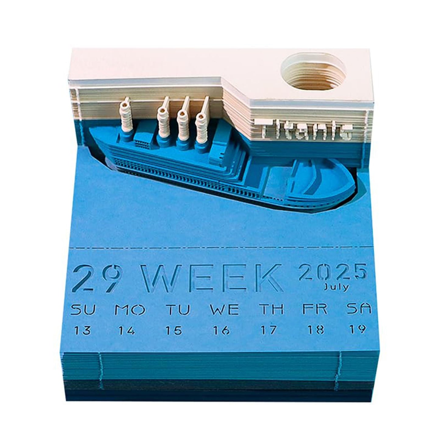 3D-Kalender 2026 – Titanic