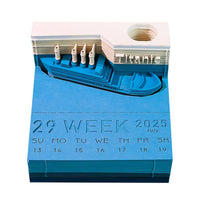 3D-Kalender 2026 – Titanic
