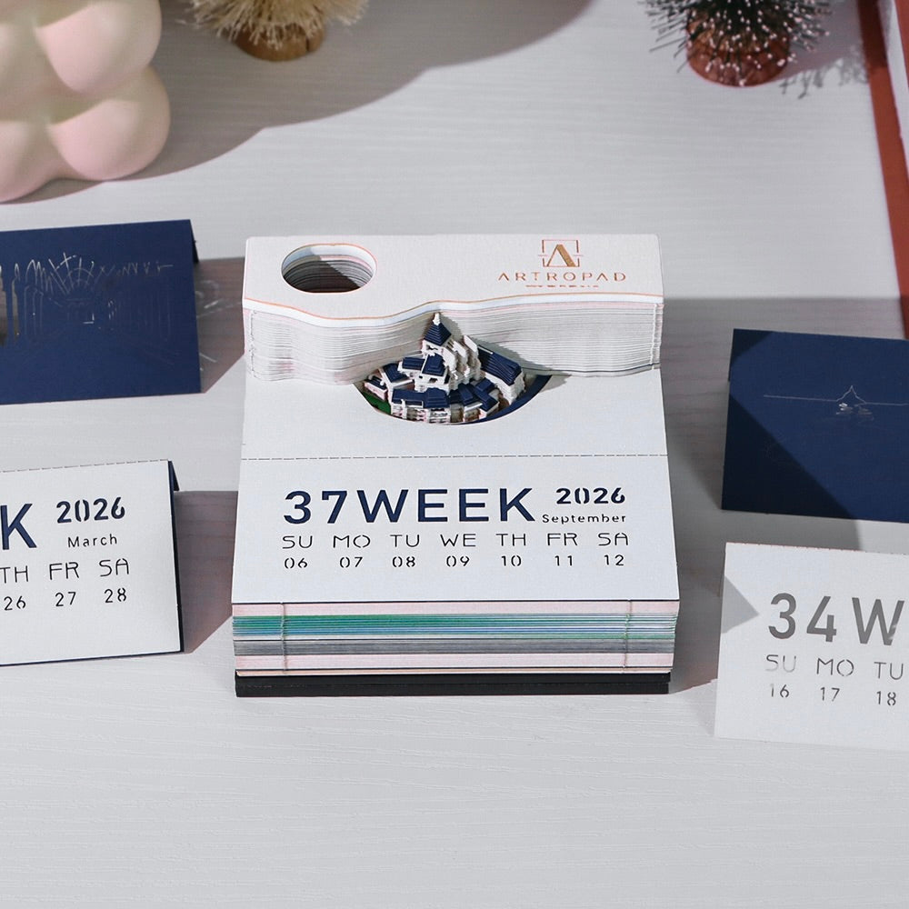 Mont St. Michel (With Light & Calendar 2026)