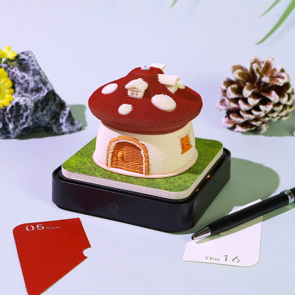 Pilzhaus (mit Licht & Kalender 2026)