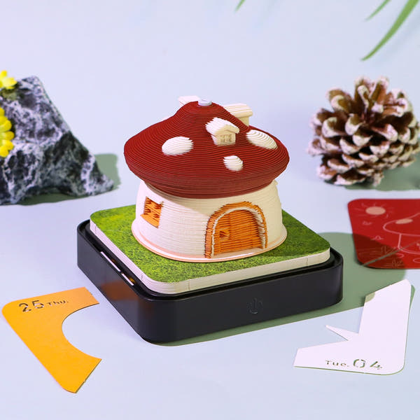 Pilzhaus (mit Licht & Kalender 2026)