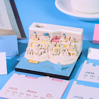 Santorini (Mit Licht & Kalender 2026)